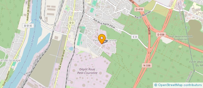 localisation de l'entreprise MADAME ANICA OUALFARASSE  PETIT-COURONNE