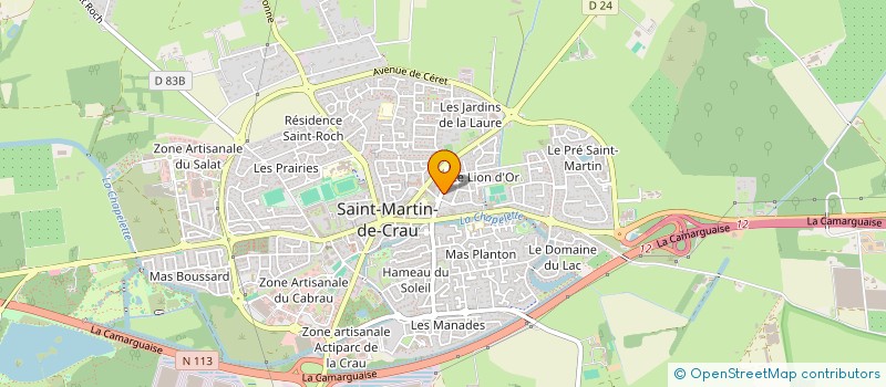 localisation de l'entreprise MADAME ANICEE BOZZOLA à SAINT-MARTIN-DE-CRAU