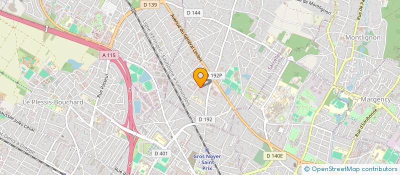 localisation de l'entreprise MADAME ANICETTE GUEDE à SAINT-PRIX