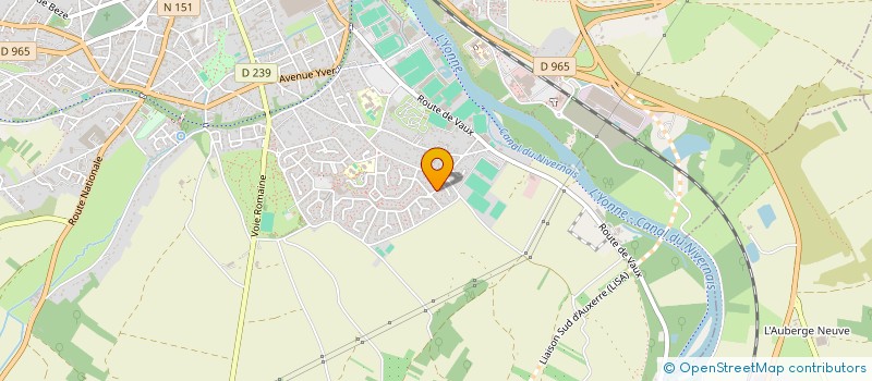 localisation de l'entreprise MADAME ANICK LIA à AUXERRE
