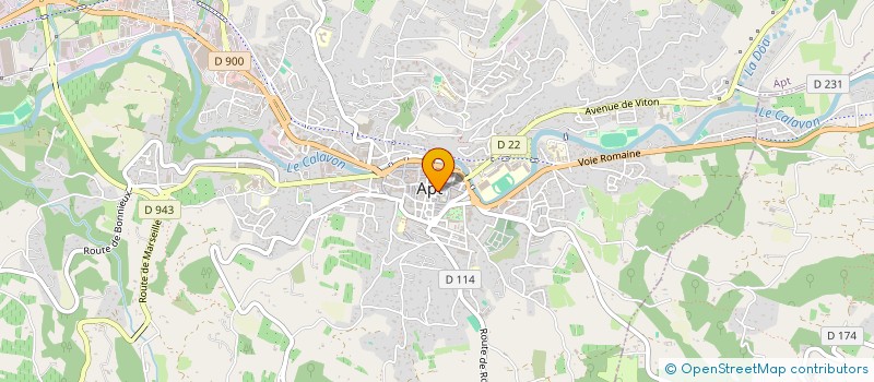 localisation de l'entreprise MADAME ANICK LORENZI  APT