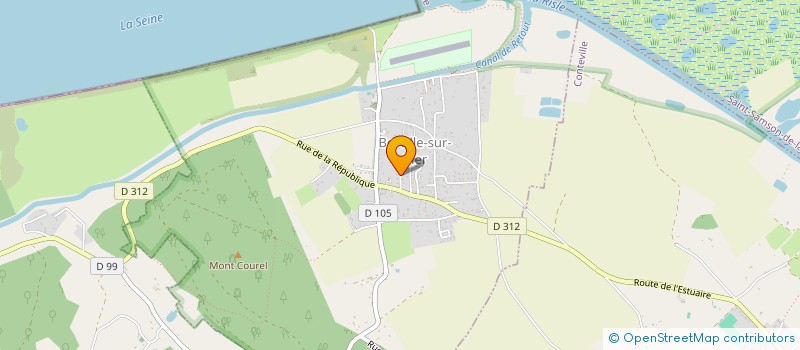 localisation de l'entreprise MADAME ANICK VOISIN à BERVILLE-SUR-MER