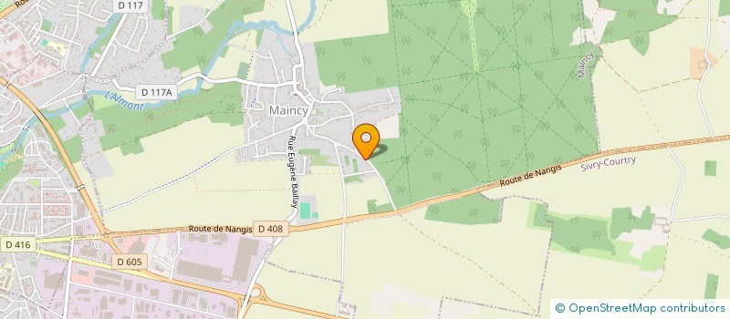 localisation de l'entreprise MADAME ANICKA POLACEK  MAINCY