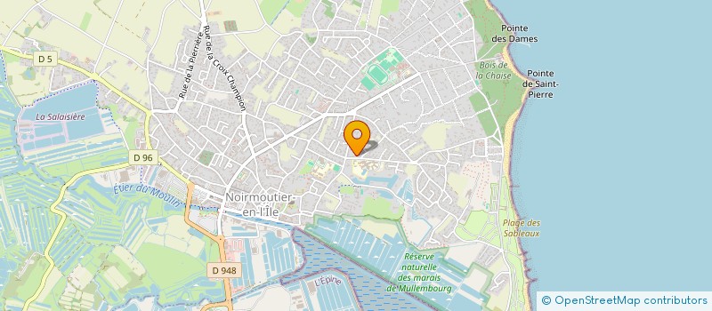 localisation de l'entreprise MADAME ANIELA SUCHETA  NOIRMOUTIER-EN-L'ILE