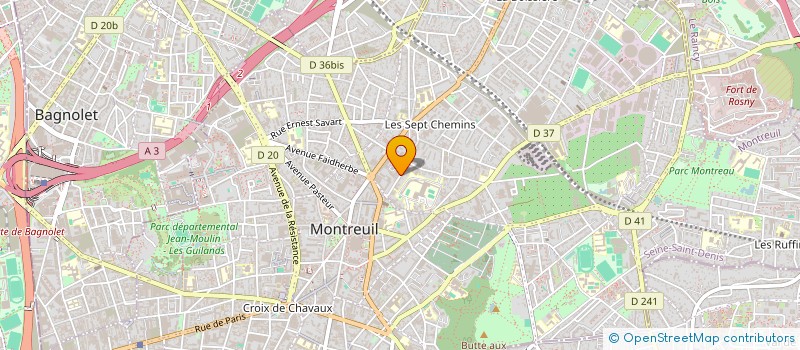 localisation de l'entreprise MADAME ANIELA ZAWISZA à MONTREUIL