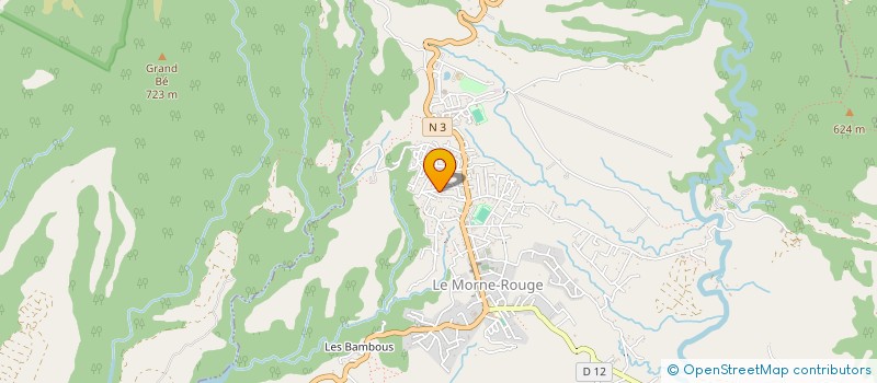 localisation de l'entreprise MADAME ANIESE BELUS  MORNE ROUGE