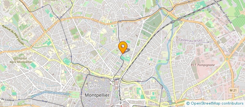 localisation de l'entreprise MADAME ANIFA HASSANI  MONTPELLIER