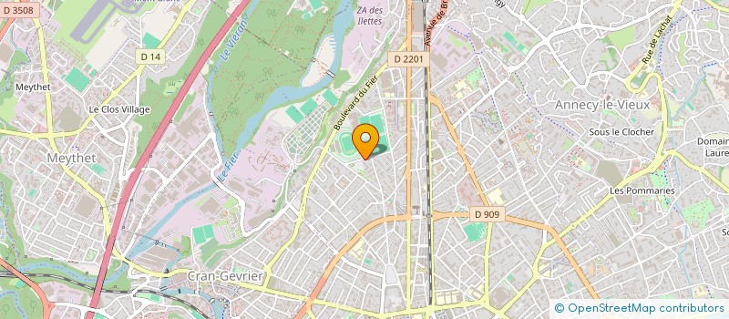 localisation de l'entreprise MADAME ANIK COGGINS à ANNECY