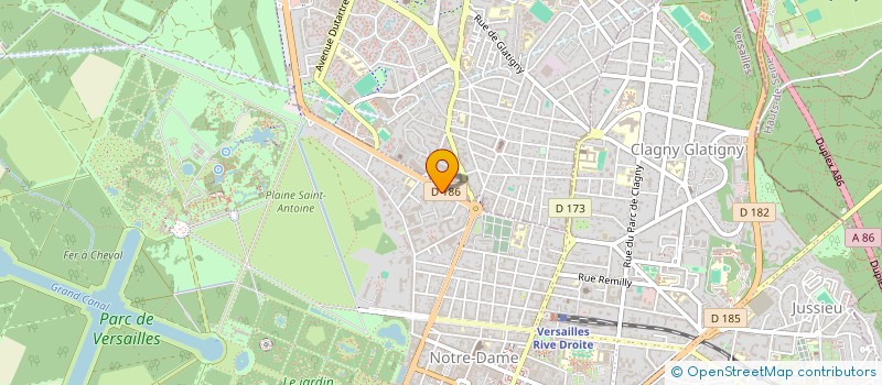 localisation de l'entreprise MADAME ANIKO CSIK à VERSAILLES