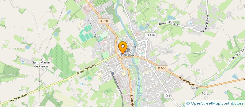 localisation de l'entreprise MADAME ANIKO TOTH  NERAC