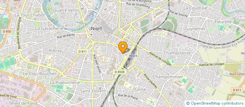 localisation de l'entreprise MADAME ANILA YMERI à NIORT