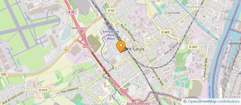 localisation de l'entreprise MADAME ANINA MUNCH à SAINT-LOUIS