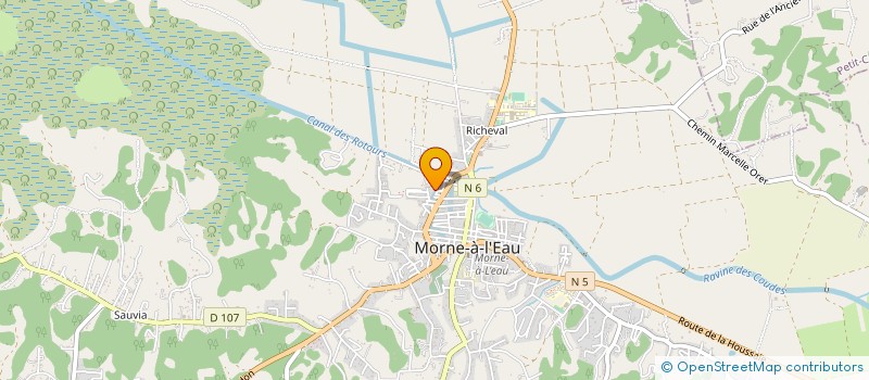 localisation de l'entreprise MADAME ANIQUE MIRABEL  MORNE A L'EAU