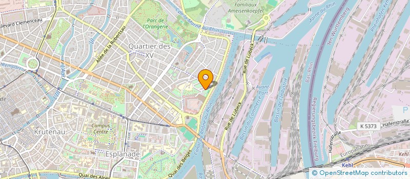 localisation de l'entreprise MADAME ANISA HARRAG à STRASBOURG