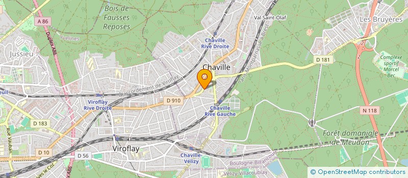localisation de l'entreprise MADAME ANISSA ABCHIR à CHAVILLE