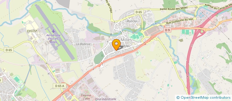 localisation de l'entreprise MADAME ANISSA ABDI  AIX-EN-PROVENCE