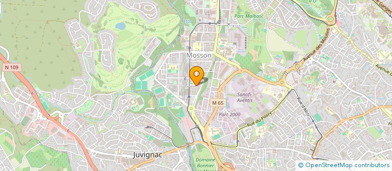 localisation de l'entreprise MADAME ANISSA ADAHCHOUR à MONTPELLIER