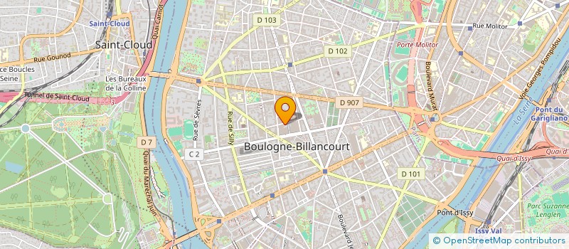 localisation de l'entreprise MADAME ANISSA AITALI à BOULOGNE-BILLANCOURT