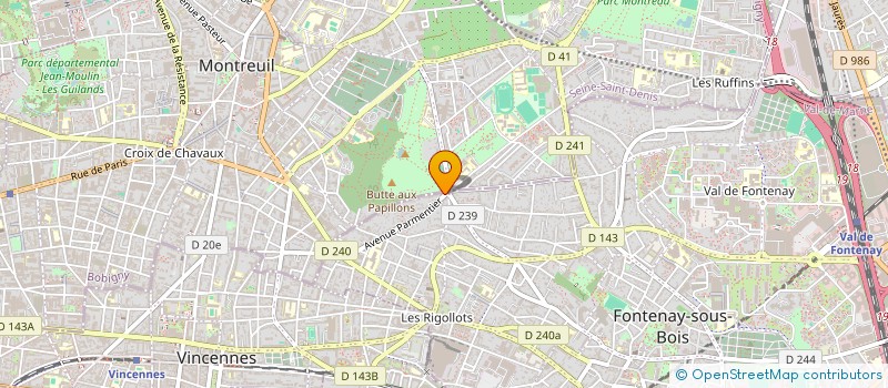 localisation de l'entreprise MADAME ANISSA AMMARI à FONTENAY-SOUS-BOIS