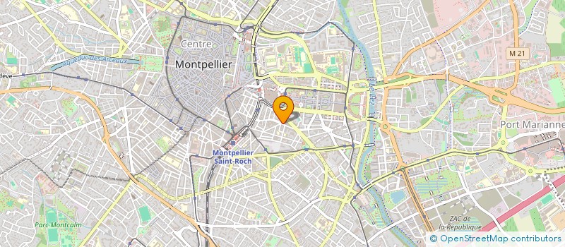 localisation de l'entreprise MADAME ANISSA ANOUJI à MONTPELLIER