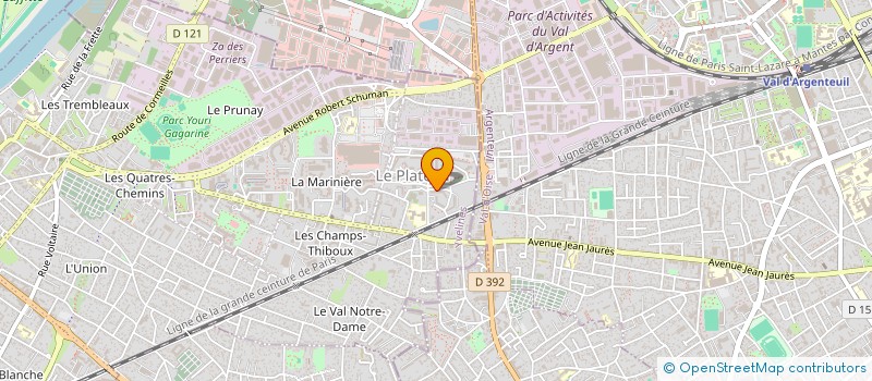 localisation de l'entreprise MADAME ANISSA AOUIMEUR  SARTROUVILLE