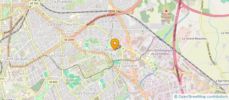 localisation de l'entreprise MADAME ANISSA AUGAD à CLERMONT-FERRAND