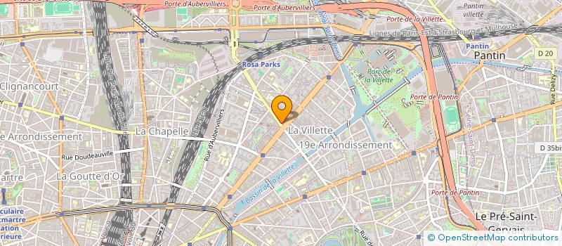 localisation de l'entreprise MADAME ANISSA BAZTIT  PARIS