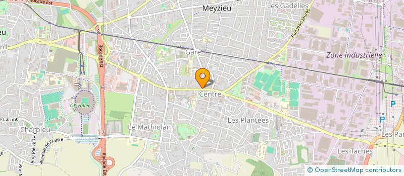 localisation de l'entreprise MADAME ANISSA BELALIA  MEYZIEU