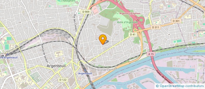 localisation de l'entreprise MADAME ANISSA BELARBI à ARGENTEUIL