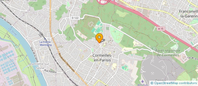 localisation de l'entreprise MADAME ANISSA BEN MIMOUN BEL HADJ à CORMEILLES-EN-PARISIS