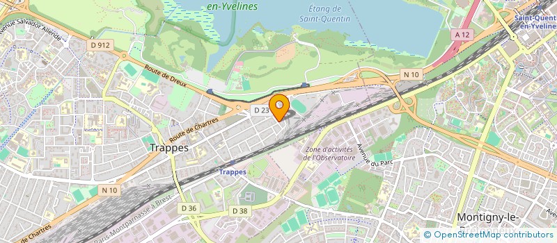 localisation de l'entreprise MADAME ANISSA BENYAMINA à TRAPPES