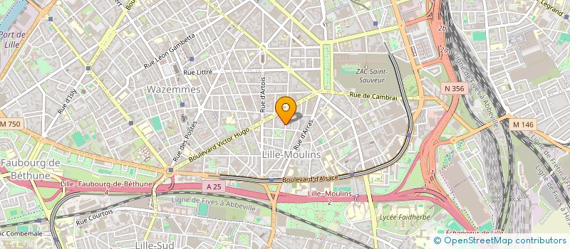 localisation de l'entreprise MADAME ANISSA BERRANI à LILLE