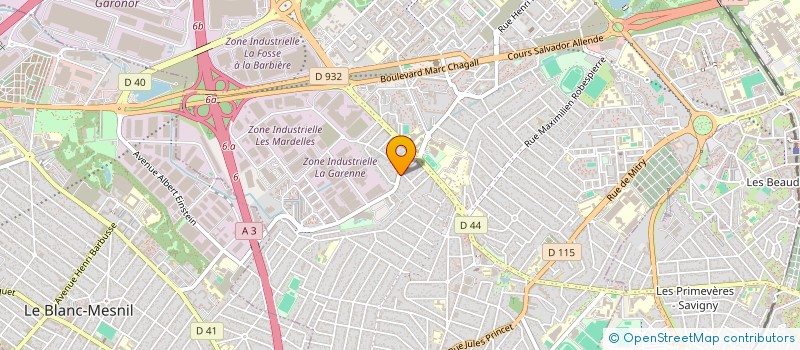 localisation de l'entreprise MADAME ANISSA BOUABDALAOUI à AULNAY-SOUS-BOIS