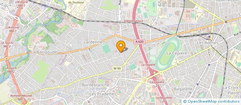 localisation de l'entreprise MADAME ANISSA BOUACHRIA à TOULOUSE