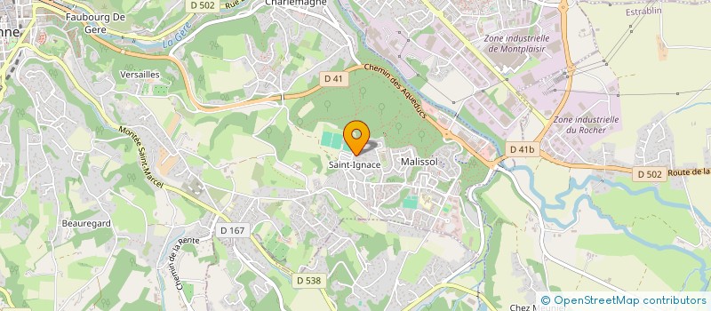 localisation de l'entreprise MADAME ANISSA BOUCHFIRA à VIENNE
