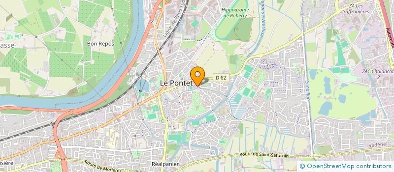 localisation de l'entreprise MADAME ANISSA BOUCHIKHI TANI  LE PONTET