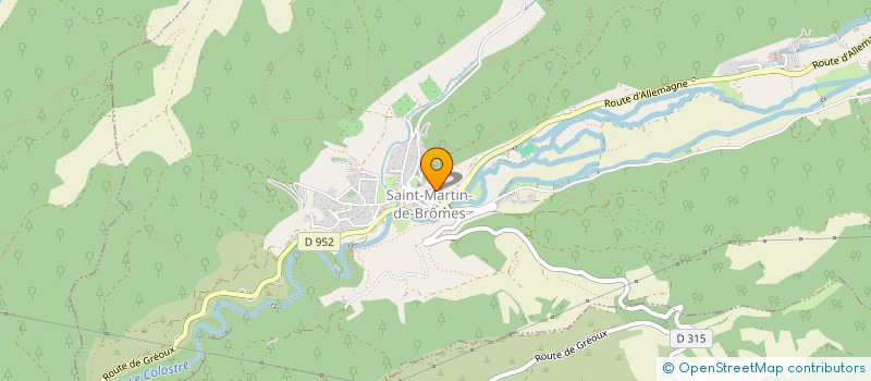 localisation de l'entreprise MADAME ANISSA BOURAHLA  GREOUX-LES-BAINS