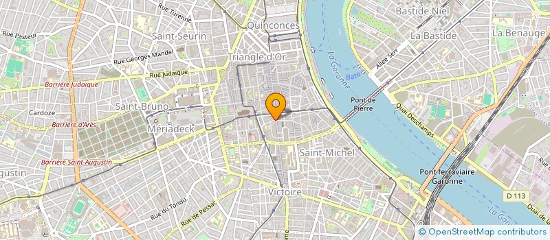 localisation de l'entreprise MADAME ANISSA BOUREZAK à BORDEAUX