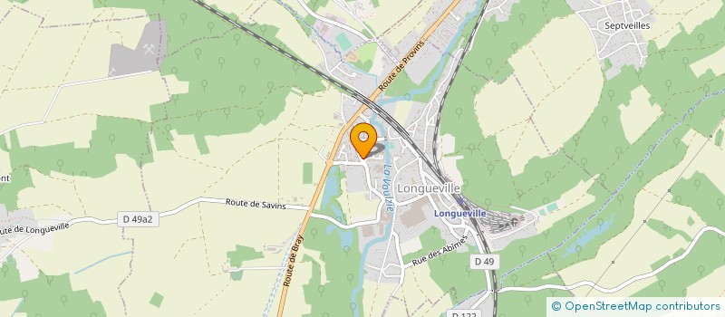 localisation de l'entreprise MADAME ANISSA CHAKER  ESTISSAC