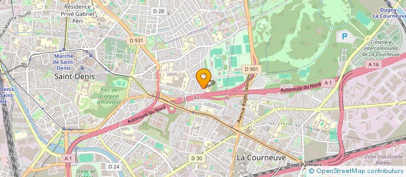 localisation de l'entreprise MADAME ANISSA CHENOUFI à SAINT-DENIS