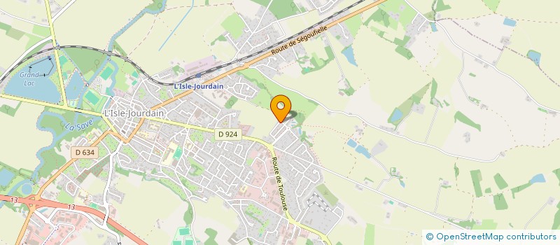 localisation de l'entreprise MADAME ANISSA CHETTAH  L'ISLE-JOURDAIN