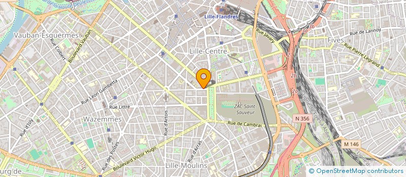 localisation de l'entreprise MADAME ANISSA DILMI à LILLE