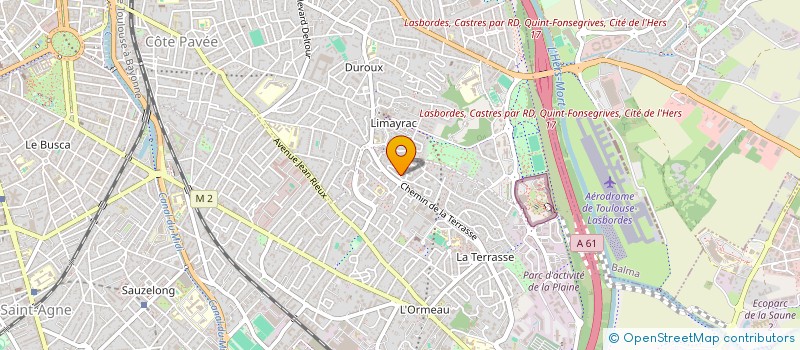 localisation de l'entreprise MADAME ANISSA DJOMAA à TOULOUSE