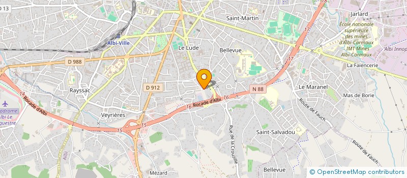 localisation de l'entreprise MADAME ANISSA DRIA à ALBI