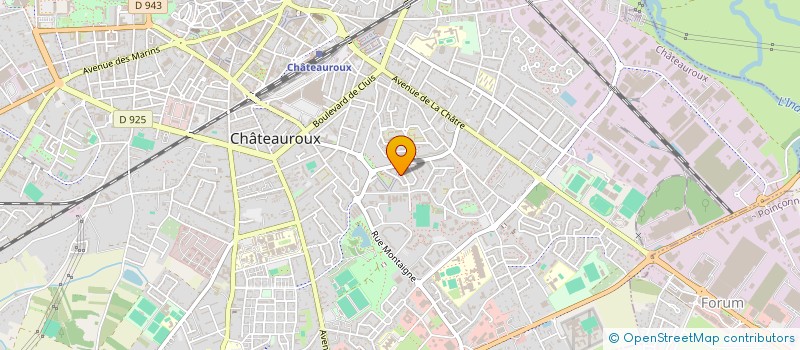 localisation de l'entreprise MADAME ANISSA DSULI à CHATEAUROUX
