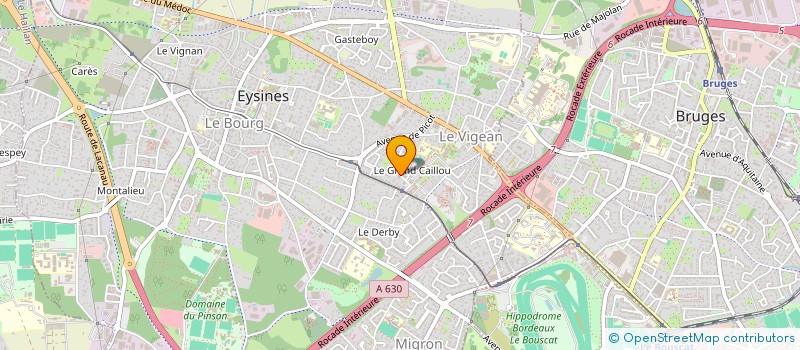 localisation de l'entreprise MADAME ANISSA ED-DANNI  EYSINES