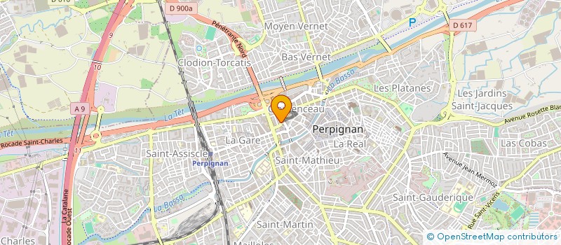 localisation de l'entreprise MADAME ANISSA EL FERGOUGUI à PERPIGNAN