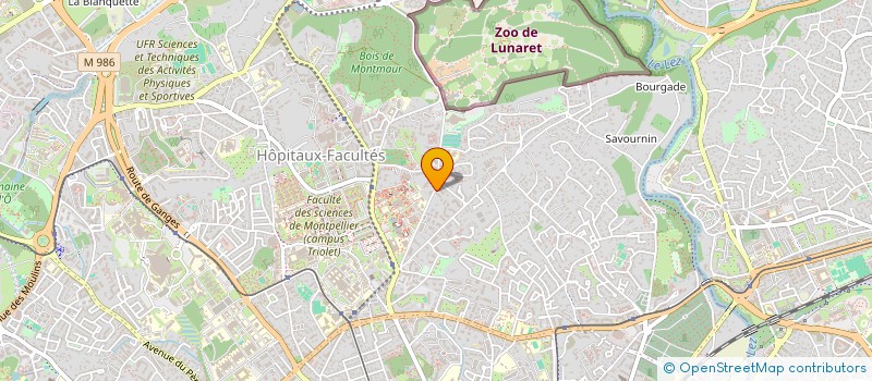 localisation de l'entreprise MADAME ANISSA EL MEKKAOUI à MONTPELLIER