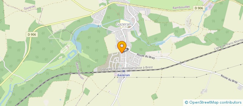 localisation de l'entreprise MADAME ANISSA ELMOSTEFA  GAZERAN