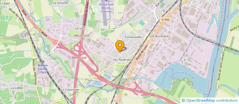 localisation de l'entreprise MADAME ANISSA FEDDAG à MACON